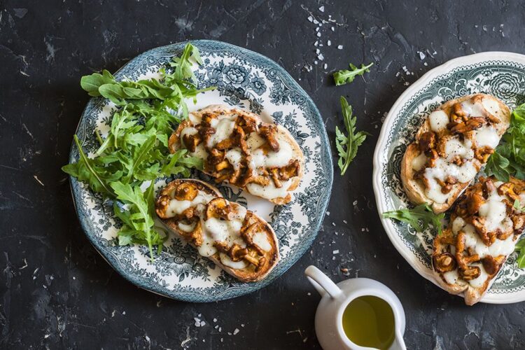 Roasted Mushroom Crostini image