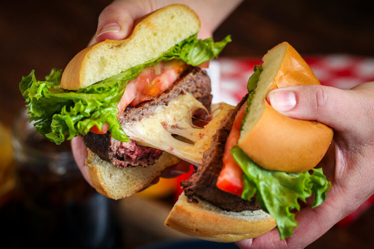 Juicy Lucy Cheeseburger image