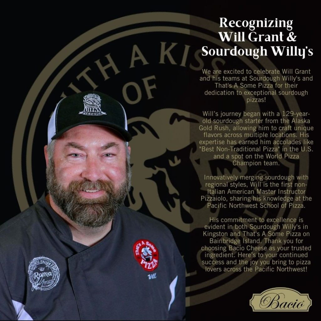 Recognizing WIll Grant and his team at Sourdough Willy's