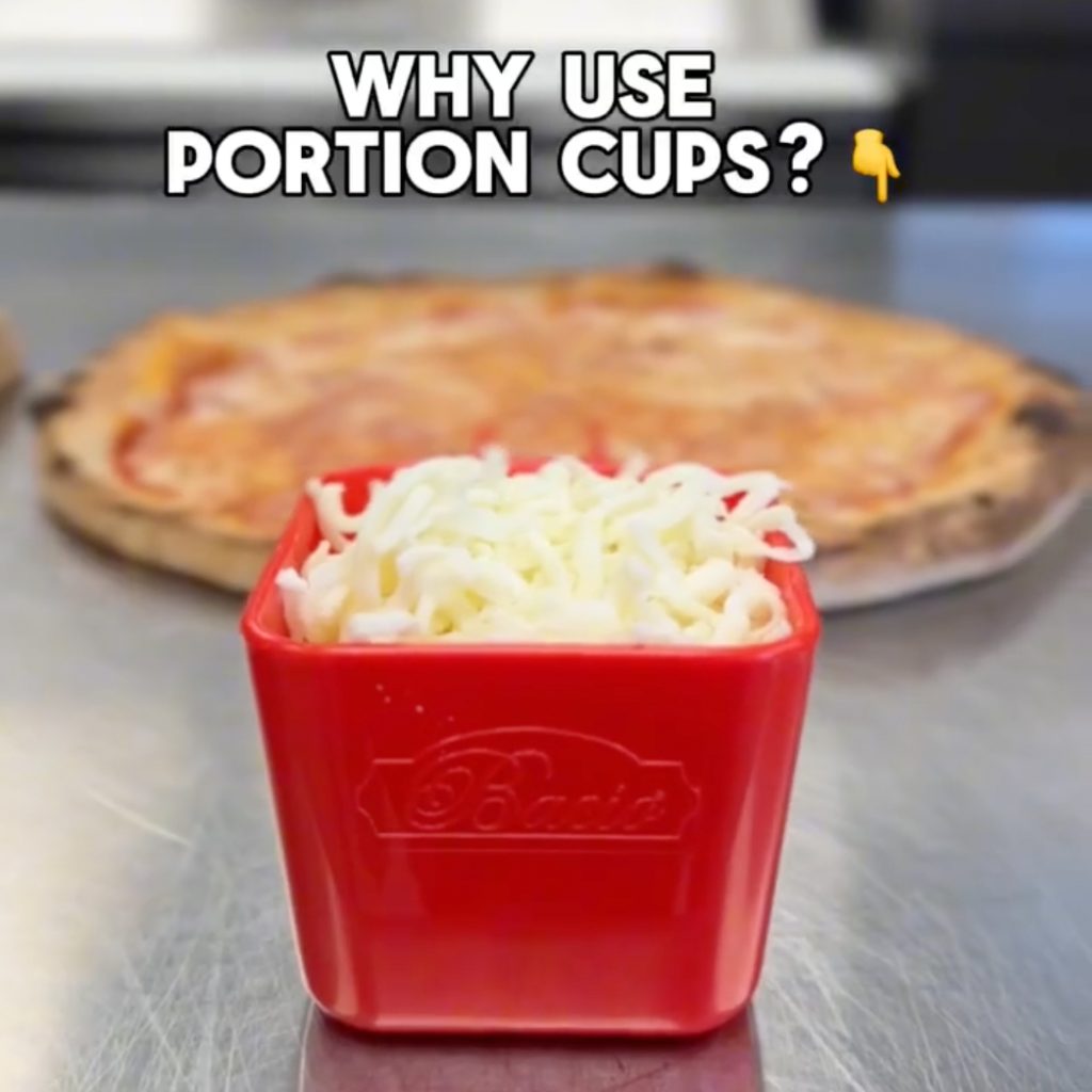 Why use portion cups?