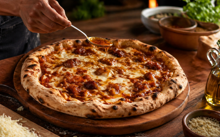 Texas Style BBQ Pizza image