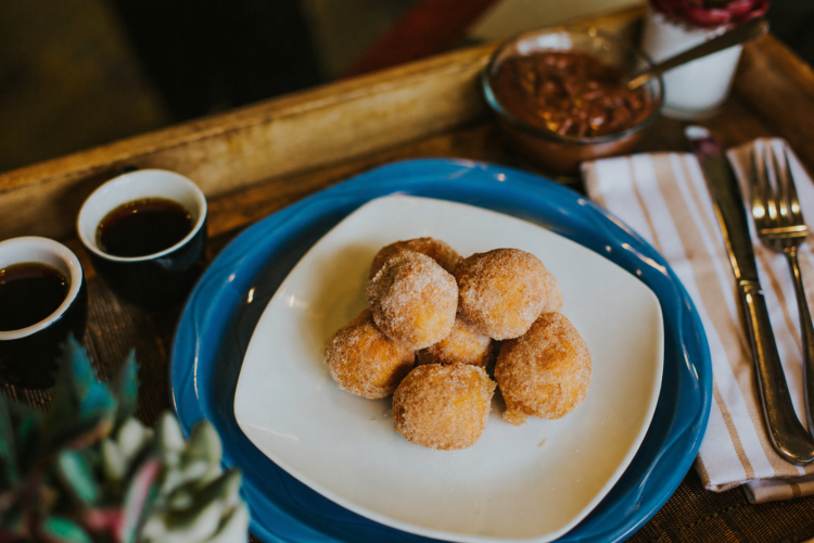 Stuffed Donut Bites